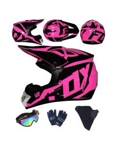 Casco integrale da moto per bambini per dirt bike, ATV e guida off-road
